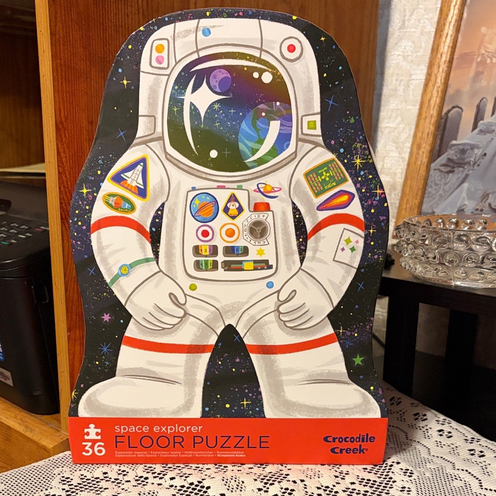 Space Explorer Floor Puzzle